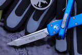 Microtech UTX-70 Blue OTF Tanto Satin 149-4BL