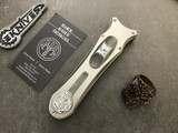 G&G Hawk Knives Deadlock Model A OTF Damasteel Inlays SE CTS 204P