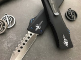 Marfione Custom Warhound Combat Troodon Blue Hardware M390 Two Tone Stonewash