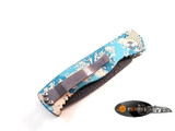 PROTECH TR2 CUSTOM SKULL PK SPLASH DAMASCUS LIMITED EDITION