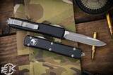  Microtech Ultratech OTF Automatic Knife 3.4\" Drop Point Serrated Apocalyptic 121-11AP