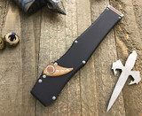 Marfione Custom Halo V Japanese Bamboo Inlay W2 Juyo Polish Tanto Hamon