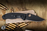 Spyderco Tenacious Folder Knife Black G10 3.4" 8Cr13MoV Drop Point Black C122GBBKP