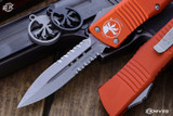 Microtech Combat Troodon Orange OTF Automatic 3.8" M390 Dagger Stonewash 142-11OR