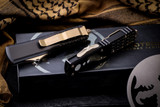 Microtech Jedi Master UTX-85 OTF Automatic Knife 3\" Dagger Green 232-1JM