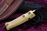 David Sharp Sharpwerks L&L Special Loveless Lum Antique Micarta Mirror Polished