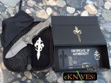 MICROTECH MARFIONE CUSTOM KNIVES STARLORD TITANIUM APOCALYPTIC ELMAX