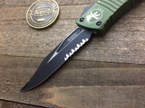 Microtech Combat Troodon OD Green Bowie Black Serrated146-2OD