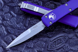 Microtech Ultratech Purple OTF Bayonet Stonewash 120-10PU