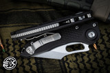 Microtech/Borka Blades \"Stitch\" Automatic Knife 3.75\" Stonewash Serrated 169-12