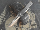 Microtech Marfione Custom Hellhound Combat Troodon Hattori Damascus