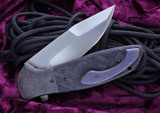 Eric Ochs Worx Wolverine Meteorite Bolsters MokuTi Clip Hand Rubbed Satin