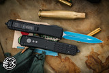Microtech Ultratech \"Jedi Knight\" Star Wars OTF Knife 3.4\" Dagger Blue 122-1JK