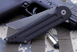 Jake Hoback Kwaiback Carbon Fiber/Green Anodized Titanium Stonewash