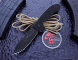 Emerson Knives CQC8 BT Black G10 3.9" Bowie Wave Opener