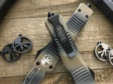 Microtech Combat Troodon Bowie Tan Camo 146-1TC