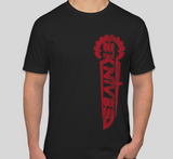 EKNIVES T Shirt Vintage Black Next Level Tri-Blend