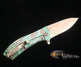 ZERO TOLERANCE 0801 CUSTOM TOXIC GREEN PURPLE SPLASH ZT0801TG