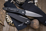 ProTech Newport Automatic Folding Knife Black 3\" Stonewash 3405