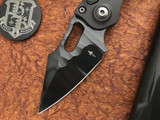 Marfione Custom Stitch Auto Black DLC Borka Blades Rock Grind M390
