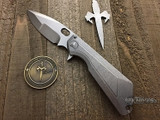 Marfione Custom Strider MSG 3 Titanium Integral Stonewash