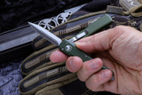 Microtech UTX-70 OD Green OTF D/E 2.4" Dagger Satin 147-4OD