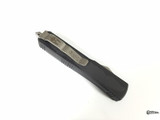 MICROTECH ULTRATECH CARBON FIBER OTF BLACK SERRATED 123-3CF
