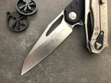 Microtech Sigil MK6 Black Alloy/Titanium SE Stonewash 196-10BK