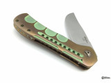 Doc Shiffer Knives Custom Recon Bronze GITD