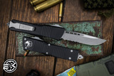 Microtech Combat Troodon Black OTF Automatic 3.8\" Apocalyptic Serrated 143-11AP