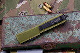 Microtech Ultratech OD Green DE Black Serrated 122-3OD