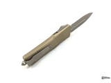 MICROTECH COMBAT TROODON TAN D/E BEAD BLAST SERRATED 142-9TA