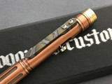 Sergey Rogovets (SR Metalworks) Copper/Brass Pen Flamed Titanium Bolt Action