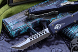 Microtech Ultratech Hellhound Contour Tanto Bronze Two Tone 119-13TT