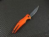 Brous Blades Sniper Orange Acid Stonwash Kwaiken