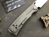 Ramon Chaves Custom Redencion Blasted Titanium Gen 3 CPM-3V Satin