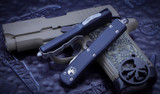Microtech UTX-70 OTF Auto Drop Point Black 148-1