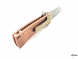Chaves Customized Copper Friction Folder Bronze Skull Clip