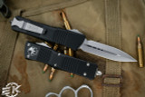 Microtech Combat Troodon OTF Automatic Knife 3.8" Dagger Stonewash 142-10 