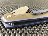 RAMON CHAVES KNIVES BRONZE BLUE CUSTOM 325 JB STOUT MEGALODON