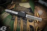 Microtech Marfione Custom Tactical UTX-85 Beard Comb Black 3.1" Comb Stonewash