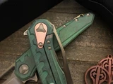 Microtech Marfione Custom Sigil MK6 Antique Green Bronze M390