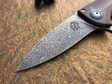 John Gray Knives/Tracker Dan Bloodshark 3.2" Nitro V Dark Rain Finish 2018