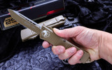 Microtech Combat Troodon OTF Automatic Knife Cerakote Dark Earth 3.8" Tanto 144-1CDE