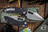 Microtech/Borka Blades Stitch Automatic 3.75\" Apocalyptic Stonewash 169-10AP