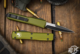 Microtech Ultratech OTF Automatic Knife OD Green 3.4" Bayonet Black 120-1OD