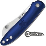 SPYDERCO ROADIE SLIP JOINT KNIFE BLUE FRN 2" SATIN C189PBL