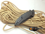 BROUS BLADES CALIBER CARBON FIBER FLIPPER BLACKOUT BLADE