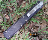 MICROTECH MAKORA II CARBON FIBER SATIN SERRATED 106-6