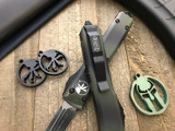Microtech Ultratech Green Camo Contour Tanto Std 123-1GC